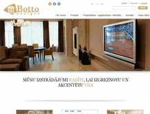 Tablet Screenshot of botto.lv